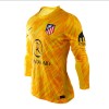 Conjunto (Camiseta+Pantalón Corto) Portero Manga Larga Atlético Madrid Tercera Equipación 2024-25 - Niño